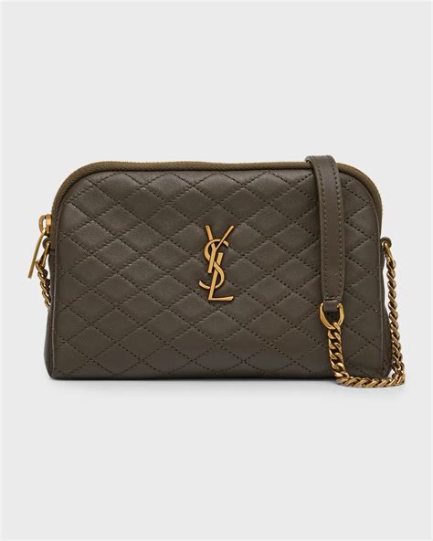 ysl gaby mini|Saint Laurent Mini Gaby Leather Crossbody Bag .